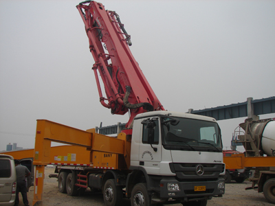 砼泵車 concrete pump truck